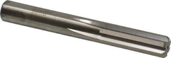 M.A. Ford - 17/32" Solid Carbide 6 Flute Chucking Reamer - Straight Flute, 0.505" Straight Shank, 1-1/2" Flute Length, 4" OAL - USA Tool & Supply