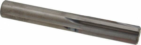M.A. Ford - 35/64" Solid Carbide 6 Flute Chucking Reamer - Straight Flute, 0.535" Straight Shank, 1-1/2" Flute Length, 4" OAL - USA Tool & Supply