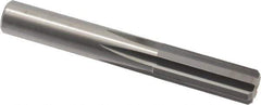 M.A. Ford - 9/16" Solid Carbide 6 Flute Chucking Reamer - Straight Flute, 0.535" Straight Shank, 1-1/2" Flute Length, 4" OAL - USA Tool & Supply