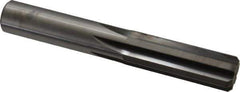 M.A. Ford - 19/32" Solid Carbide 6 Flute Chucking Reamer - Straight Flute, 0.565" Straight Shank, 1-3/4" Flute Length, 4" OAL - USA Tool & Supply