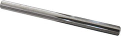 M.A. Ford - Letter H Solid Carbide 6 Flute Chucking Reamer - Straight Flute, 1/4" Straight Shank, 1-1/8" Flute Length, 3-1/4" OAL - USA Tool & Supply