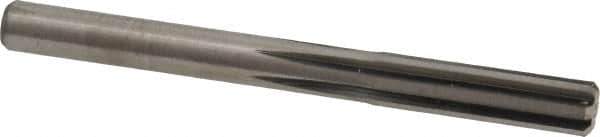 M.A. Ford - Letter N Solid Carbide 6 Flute Chucking Reamer - Straight Flute, 0.285" Straight Shank, 1-1/8" Flute Length, 3-1/4" OAL - USA Tool & Supply