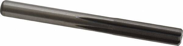 M.A. Ford - Letter O Solid Carbide 6 Flute Chucking Reamer - Straight Flute, 0.301" Straight Shank, 1-1/8" Flute Length, 3-1/4" OAL - USA Tool & Supply
