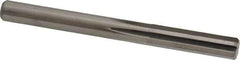 M.A. Ford - Letter Q Solid Carbide 6 Flute Chucking Reamer - Straight Flute, 0.317" Straight Shank, 1-1/4" Flute Length, 3-1/2" OAL - USA Tool & Supply