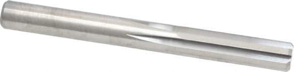M.A. Ford - Letter V Solid Carbide 6 Flute Chucking Reamer - Straight Flute, 0.363" Straight Shank, 1-1/4" Flute Length, 3-1/2" OAL - USA Tool & Supply