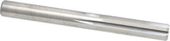 M.A. Ford - Letter V Solid Carbide 6 Flute Chucking Reamer - Straight Flute, 0.363" Straight Shank, 1-1/4" Flute Length, 3-1/2" OAL - USA Tool & Supply