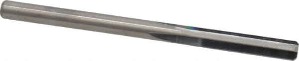 M.A. Ford - #5 Solid Carbide 4 Flute Chucking Reamer - Straight Flute, 0.198" Straight Shank, 1" Flute Length, 3" OAL - USA Tool & Supply