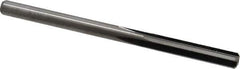M.A. Ford - #9 Solid Carbide 4 Flute Chucking Reamer - Straight Flute, 0.19" Straight Shank, 1" Flute Length, 3" OAL - USA Tool & Supply