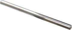 M.A. Ford - #13 Solid Carbide 4 Flute Chucking Reamer - Straight Flute, 0.182" Straight Shank, 7/8" Flute Length, 2-3/4" OAL - USA Tool & Supply