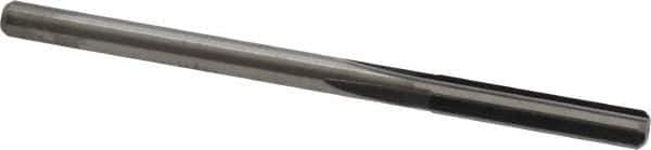 M.A. Ford - #19 Solid Carbide 4 Flute Chucking Reamer - Straight Flute, 0.158" Straight Shank, 7/8" Flute Length, 2-3/4" OAL - USA Tool & Supply