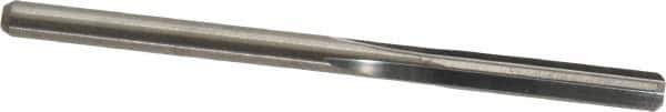 M.A. Ford - #24 Solid Carbide 4 Flute Chucking Reamer - Straight Flute, 0.143" Straight Shank, 3/4" Flute Length, 2-1/2" OAL - USA Tool & Supply