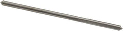 M.A. Ford - #38 Solid Carbide 4 Flute Chucking Reamer - Straight Flute, 0.096" Straight Shank, 5/8" Flute Length, 2-1/4" OAL - USA Tool & Supply