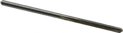 M.A. Ford - #40 Solid Carbide 4 Flute Chucking Reamer - Straight Flute, 0.096" Straight Shank, 5/8" Flute Length, 2-1/4" OAL - USA Tool & Supply