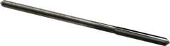 M.A. Ford - #46 Solid Carbide 4 Flute Chucking Reamer - Straight Flute, 0.073" Straight Shank, 1/2" Flute Length, 1-3/4" OAL - USA Tool & Supply
