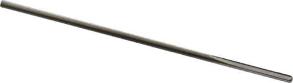 M.A. Ford - #60 Solid Carbide 4 Flute Chucking Reamer - Straight Flute, 0.04" Straight Shank, 1/4" Flute Length, 1-1/2" OAL - USA Tool & Supply