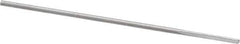 M.A. Ford - #63 Solid Carbide 4 Flute Chucking Reamer - Straight Flute, 0.037" Straight Shank, 1/4" Flute Length, 1-1/2" OAL - USA Tool & Supply