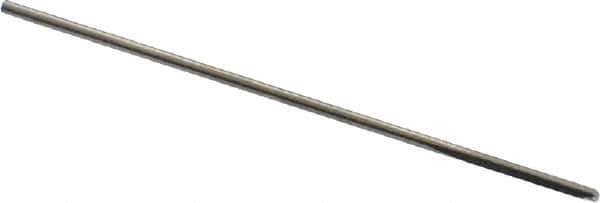 M.A. Ford - #64 Solid Carbide 4 Flute Chucking Reamer - Straight Flute, 0.036" Straight Shank, 1/4" Flute Length, 1-1/2" OAL - USA Tool & Supply