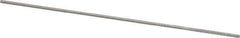M.A. Ford - #73 Solid Carbide 4 Flute Chucking Reamer - Straight Flute, 0.024" Straight Shank, 1/4" Flute Length, 1-1/2" OAL - USA Tool & Supply