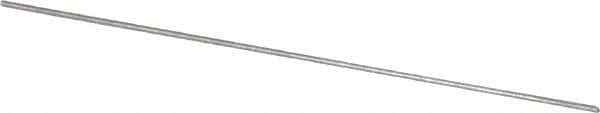 M.A. Ford - #77 Solid Carbide 4 Flute Chucking Reamer - Straight Flute, 0.018" Straight Shank, 3/16" Flute Length, 1-1/2" OAL - USA Tool & Supply