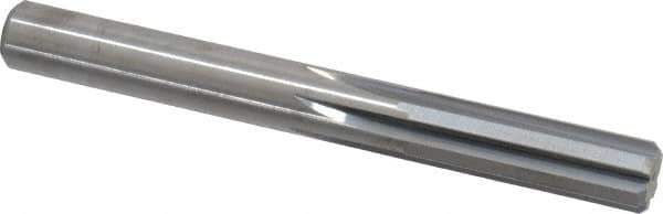 M.A. Ford - 10mm Solid Carbide 6 Flute Chucking Reamer - Straight Flute, 0.38" Straight Shank, 1-1/4" Flute Length, 3-1/2" OAL - USA Tool & Supply
