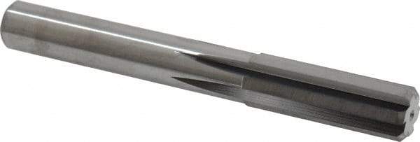 M.A. Ford - 12mm Solid Carbide 6 Flute Chucking Reamer - Straight Flute, 0.44" Straight Shank, 1-3/8" Flute Length, 3-3/4" OAL - USA Tool & Supply