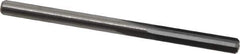 M.A. Ford - 3/16" Solid Carbide 4 Flute Chucking Reamer - Straight Flute, 0.182" Straight Shank, 7/8" Flute Length, 2-3/4" OAL - USA Tool & Supply