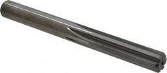 Chucking Reamer: 0.373″ Dia, 3-1/2″ OAL, 1-1/4″ Flute Length, Straight Shank, Solid Carbide 6 Flute, RH