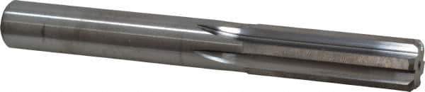M.A. Ford - 1/2" Solid Carbide 6 Flute Chucking Reamer - Straight Flute, 0.47" Straight Shank, 1-1/2" Flute Length, 4" OAL - USA Tool & Supply