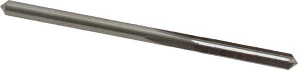 M.A. Ford - 1/8" Solid Carbide 4 Flute Chucking Reamer - Straight Flute, 0.12" Straight Shank, 5/8" Flute Length, 2-1/4" OAL - USA Tool & Supply