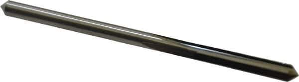 M.A. Ford - 1/8" Solid Carbide 4 Flute Chucking Reamer - Straight Flute, 0.12" Straight Shank, 5/8" Flute Length, 2-1/4" OAL - USA Tool & Supply