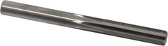 M.A. Ford - 0.3135" Solid Carbide 6 Flute Chucking Reamer - Straight Flute, 0.301" Straight Shank, 1-1/8" Flute Length, 3-1/4" OAL - USA Tool & Supply