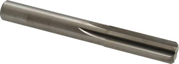 M.A. Ford - 1/2" Solid Carbide 6 Flute Chucking Reamer - Straight Flute, 0.47" Straight Shank, 1-1/2" Flute Length, 4" OAL - USA Tool & Supply