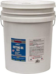 Crown - 5 Gal Pail Cutting Fluid - Straight Oil, For Deep Drawing, Drilling, Forming, Grinding, Machining, Sawing - USA Tool & Supply