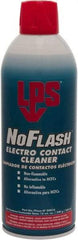 LPS - 12 Ounce Aerosol Contact Cleaner - 9,000 Volt Dielectric Strength, Nonflammable, Food Grade - USA Tool & Supply