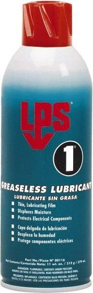 LPS - 55 Gal Drum Dry Film Penetrant/Lubricant - Clear Yellow, Food Grade - USA Tool & Supply