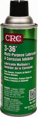 CRC - 11 oz Aerosol Nondrying Film Penetrant/Lubricant - Blue/Green & Clear, -50°F to 250°F, Food Grade - USA Tool & Supply