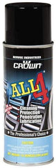 Crown - 10 oz Aerosol Penetrant/Lubricant - Light Amber, 40°F to 110°F - USA Tool & Supply