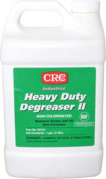 CRC - 1 Gal Bottle Cleaner/Degreaser - Liquid, Nonchlorinated, Citrus - USA Tool & Supply
