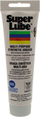 Synco Chemical - 3 oz Tube Synthetic General Purpose Grease - Translucent White, Food Grade, 450°F Max Temp, NLGIG 2, - USA Tool & Supply