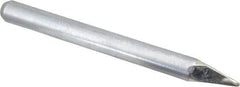 American Beauty - 3/8 Inch Point, 3/8 Inch Tip Diameter, Diamond Soldering Iron Tip - For Use with 3138 - Exact Industrial Supply