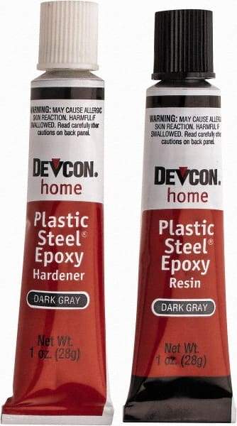 Devcon - 1 oz Tube Two Part Epoxy - 60 min Working Time - USA Tool & Supply