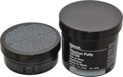 Devcon - 1 Lb Kit Gray Epoxy Resin Putty - 150°F (Wet), 350°F (Dry) Max Operating Temp, 16 hr Full Cure Time - USA Tool & Supply