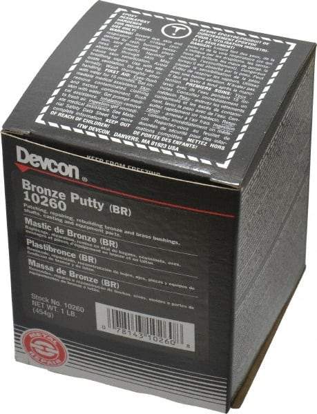 Devcon - 1 Lb Pail Two Part Epoxy - 35 min Working Time, 2,680 psi Shear Strength - USA Tool & Supply