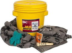 Brady SPC Sorbents - 15 Gal Capacity Universal Spill Kit - 20 Gal Polyethylene Lab Pack - USA Tool & Supply