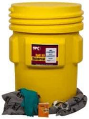 Brady SPC Sorbents - 75 Gal Capacity Universal Spill Kit - 95 Gal Overpack Container - USA Tool & Supply