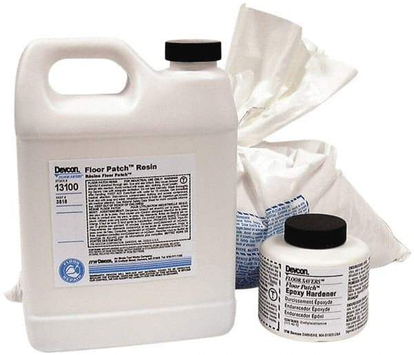 Devcon - 10 Lb Floor Repair - Light Gray, 18 Sq Ft at 1/4" Coverage - USA Tool & Supply