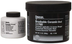 Devcon - 2 Lb Pail Two Part Epoxy - 40 min Working Time, 2,000 psi Shear Strength - USA Tool & Supply