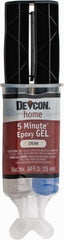 Devcon - 25 mL Cartridge Two Part Epoxy - 4 to 5 min Working Time - USA Tool & Supply