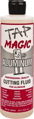 Tap Magic - Tap Magic Aluminum, 1 Pt Bottle Cutting & Tapping Fluid - Semisynthetic, For Boring, Broaching, Drilling, Engraving, Facing, Milling, Reaming, Sawing, Threading, Turning - USA Tool & Supply