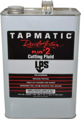 LPS - Tapmatic Plus #2, 1 Gal Bottle Cutting & Tapping Fluid - Synthetic, For Boring, Broaching, Drawing, Drilling, Engraving, Facing, Finishing, Grinding, Milling, Reaming, Sawing, Stamping, Tapping, Threading, Turning - USA Tool & Supply